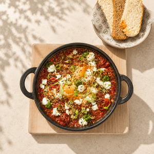 Middle Eastern Shakshuka - ZOI Cafe AlQattara al-ain