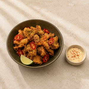 Crispy Calamari - ZOI Cafe AlQattara al-ain