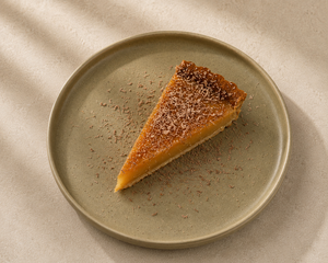 Salted Caramel Tart - ZOI Cafe AlQattara al-ain