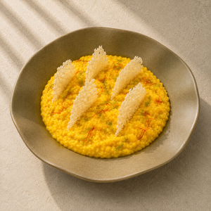 Saffron Risotto - ZOI Cafe AlQattara al-ain
