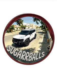 White Jetour Metal Sticker - Sugarr Balls sharjah