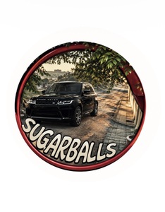 Range Rover Metal Sticker - Sugarr Balls sharjah