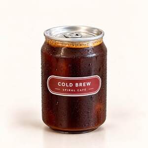 Canned Cold Brew - Spiral Cafe sharjah