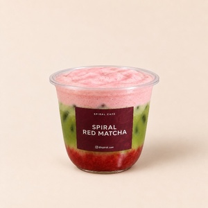 Spiral Red Matcha - Spiral Cafe sharjah