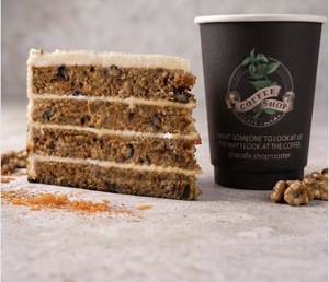 Carrot Cake & Coffee | كيكة الجزر مع القهوة - O Cafe ras-al-khaimah