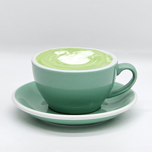 Hot Matcha Latte - SHOT Shakhbout City ADNOC abu-dhabi