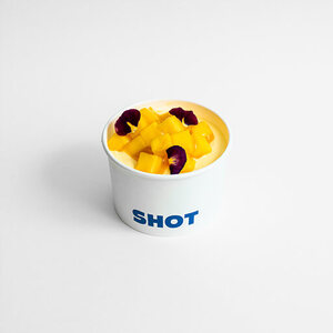 Mango Passion Fruit Pudding - SHOT Shakhbout City ADNOC abu-dhabi