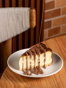 San Sebastian Cheesecake - Exit 10 Cafe sharjah