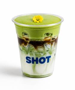 Dirty Matcha Latte - SHOT AlBahia ADNOC abu-dhabi