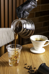 V60 Passion Fruit - Exit 10 Cafe sharjah