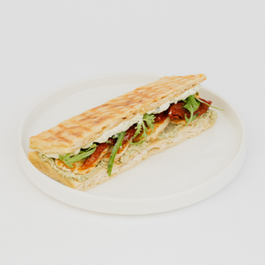 Halloumi and Sundried Tomato Sandwich - SHOT Spot AlShamkhah abu-dhabi