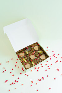 24 pcs Waraq Enab  - Pistachio Box dubai