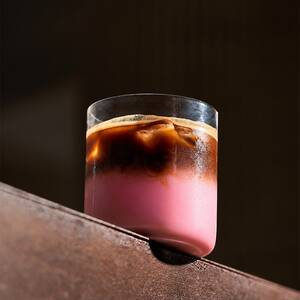 Iced Pink Rose Latte - Zoi AlRawdah abu-dhabi