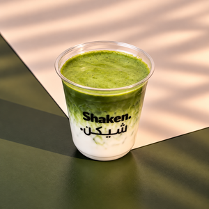 Iced Matcha Latte - Shaken. dubai