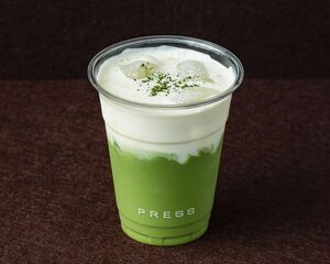 Salted Vanilla Matcha - Press AlQana abu-dhabi