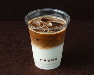 Iced Spanish Latte - Press AlQana abu-dhabi