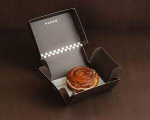 Cheese Cinnamon Roll - Press AlQana abu-dhabi