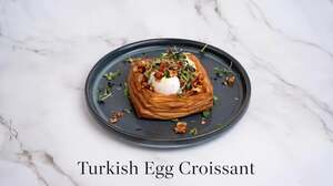 Turkish Egg Croissant - Home Bakery Kitchen dubai