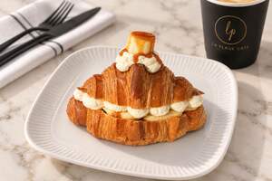 Banoffee Croissant  - La Plage Cafe fujairah