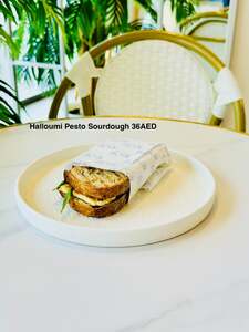 Halloumi pesto sandwich  - Adore Cafe et Fleurs dubai