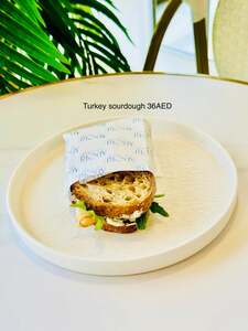 Smoked Turkey sourdough  - Adore Cafe et Fleurs dubai