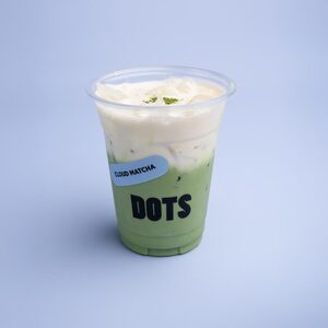 Cloud Matcha - Dots Cafe abu-dhabi