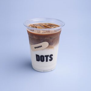 Iced Spanish Latte - Dots Cafe abu-dhabi