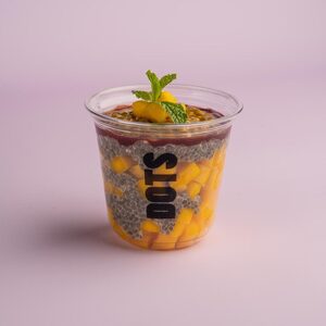 Mixed Fruit Chia Pot - Dots Cafe abu-dhabi