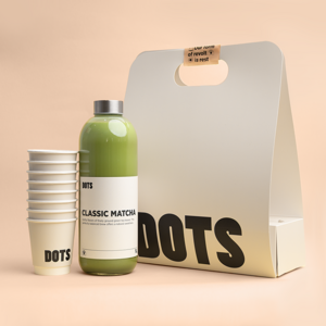 Classic Matcha (1 liter) - Dots Cafe abu-dhabi