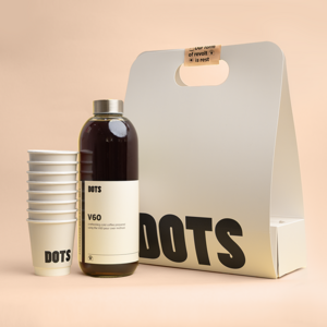 Iced V60 (1 liter) - Dots Cafe abu-dhabi