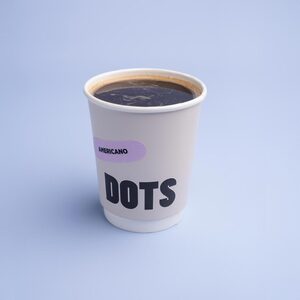 Hot Americano - Dots Cafe abu-dhabi