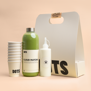 Cloud Matcha (1 liter) - Dots Cafe abu-dhabi