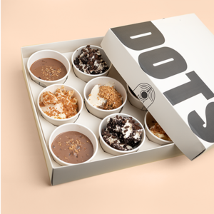 Build Your Own 9 Piece Dessert - Dots Cafe abu-dhabi