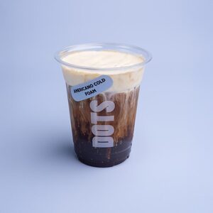 Cold Foam Iced Americano - Dots Cafe al-ain