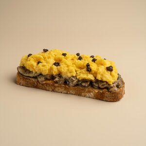 Truffle Egg Toast - Dots Cafe al-ain