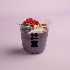 Wild Berry Overnight Oats - Dots Cafe al-ain