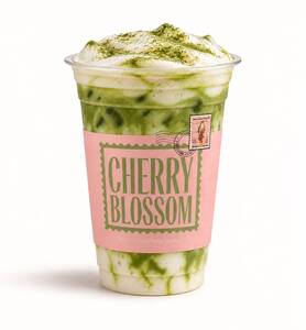 Ceremonial Matcha Latte - Cherry Blossom Brew dubai