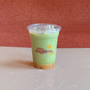 Salted Caramel Matcha - Two Neighbors dubai