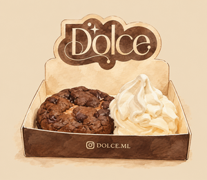 Ice Cream Double Chocolate Cookie - Dolce.ml sharjah