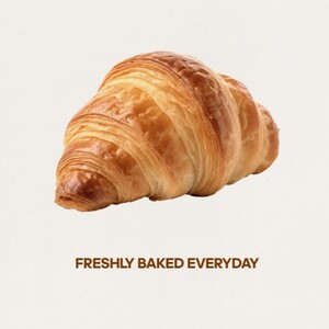 Plain Croissant - Spilt Cafe dubai
