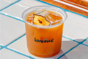 Peach Iced Tea - Irvine al-ain