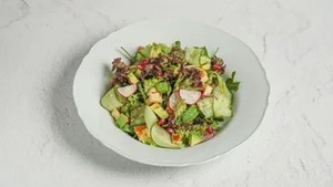 Halloumi Salad - Bean Farm sharjah