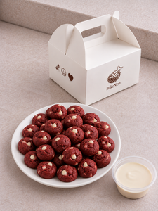 Red Velvet Mini Cookies  - BakeNest sharjah