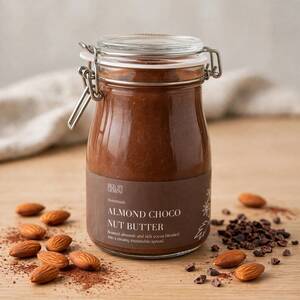 Almond Nut Butter Jar 450g - BKD by Gemini ajman