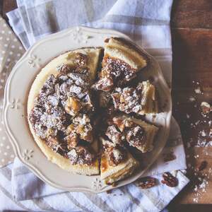 Caramel Pecan Cheesecake - Home Bakery Kitchen dubai