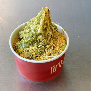 Pistachio Kunafa Greek Yoghurt - Link By Mara  sharjah