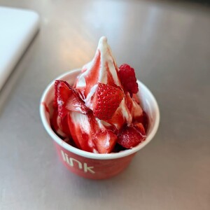 Strawberry Jam with Fresh Strawberry and Raspberry Greek Yoghurt - Link By Mara  sharjah