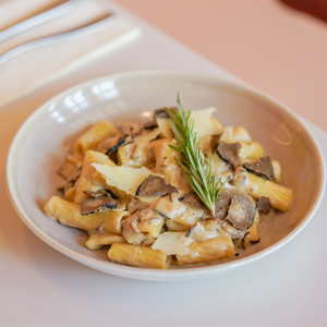 Mushroom Truffle Rigatoni - Two Neighbors dubai