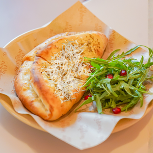 Classic Cheese Manakish - Two Neighbors dubai
