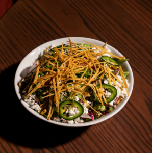 Spicy Corn Salad - The Lounge Culinary dubai